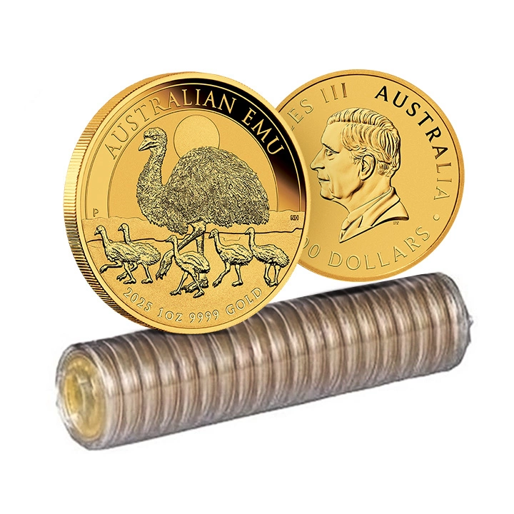 Australijski Emu 1 uncja Złota 2025 - obrazek 3