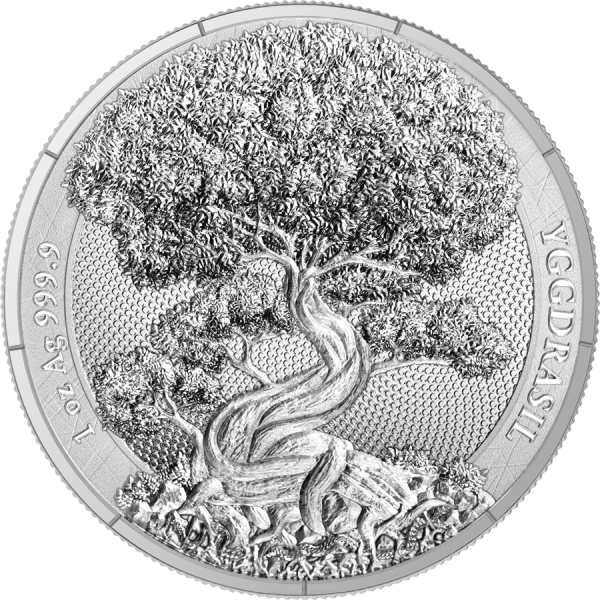 Mythical Forest: Yggdrasil 1 uncja srebra 2025