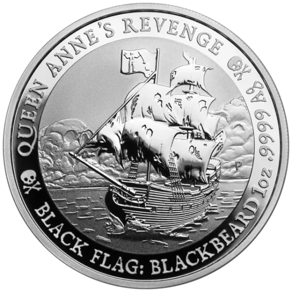 Black Flag: Queen Anne's Revenge 1 uncja Srebra 2019