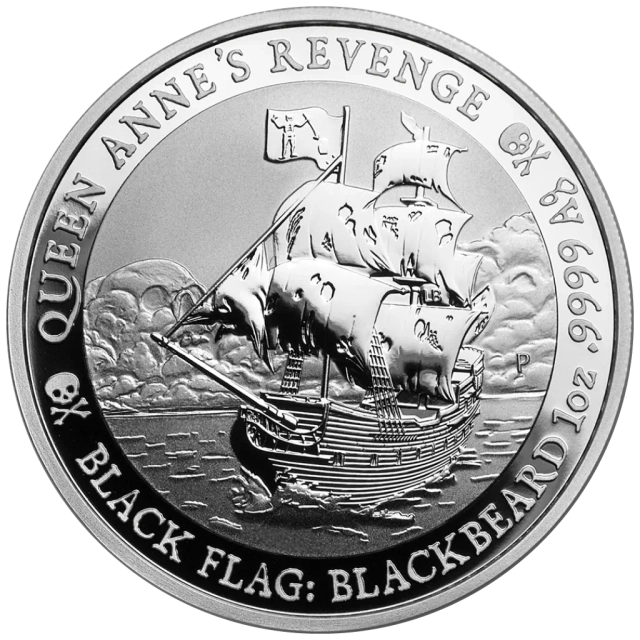 Black Flag: Queen Anne's Revenge 1 uncja Srebra 2019