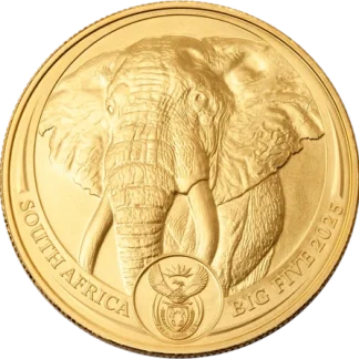 Słoń Big Five 1 uncja złota