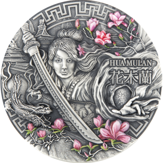 Hua Mulan 2 uncje srebra 2021