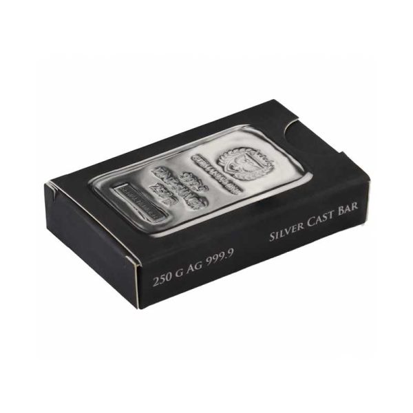 Sztabka Germania Mint 250 g Srebra