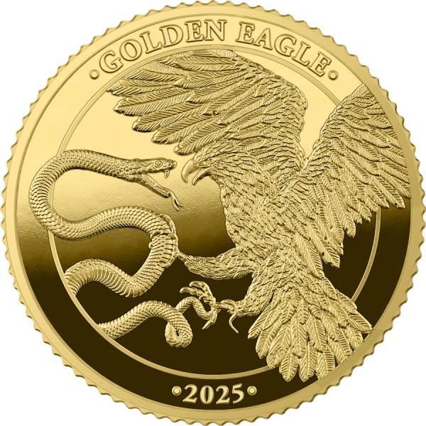 Malta Golden Eagle 1/10 uncji złota 2025 Proof