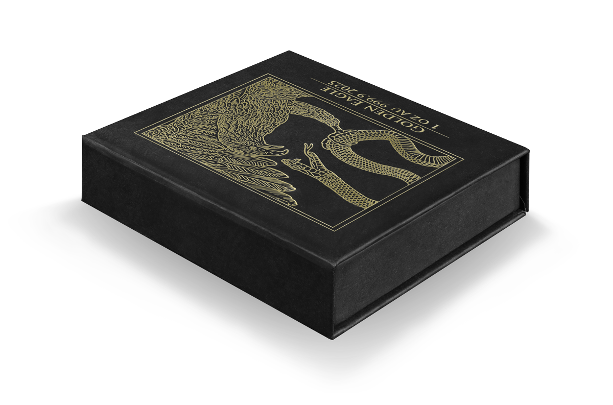 Malta Golden Eagle 1 uncja złota 2025 Proof - obrazek 4
