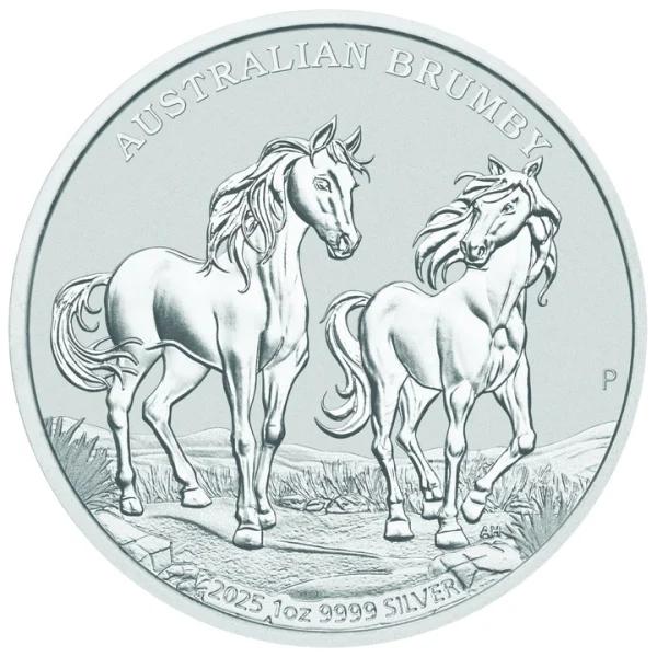 Australian Brumby 1 uncja srebra 2025