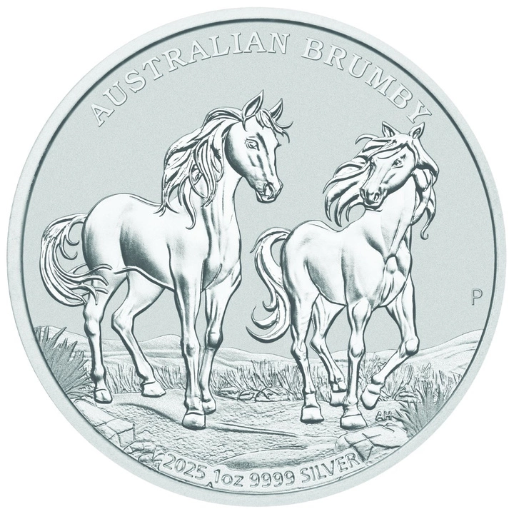 Australian Brumby 1 uncja srebra 2025