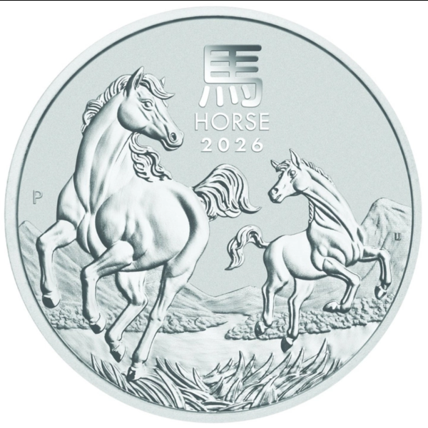 Lunar III Rok Konia 1 uncja Srebra 2026