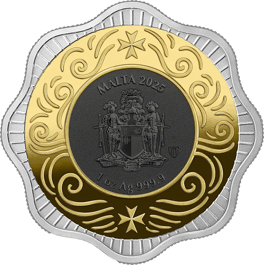 Malta Maltese Ox (Gendus) 1 uncja srebra 2025 - obrazek 3