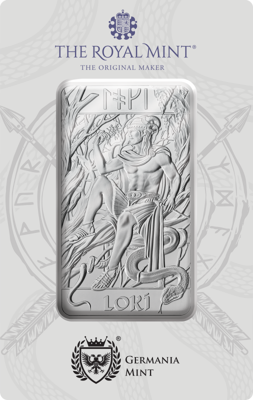 Norse Gods: Loki 10 uncji srebra