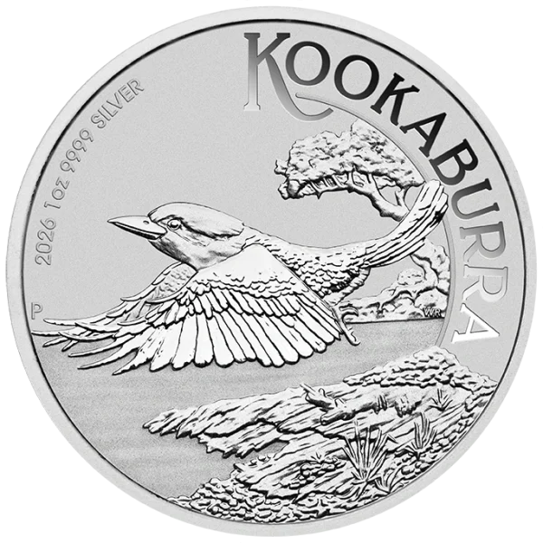 Kookaburra 1 uncja srebra 2026