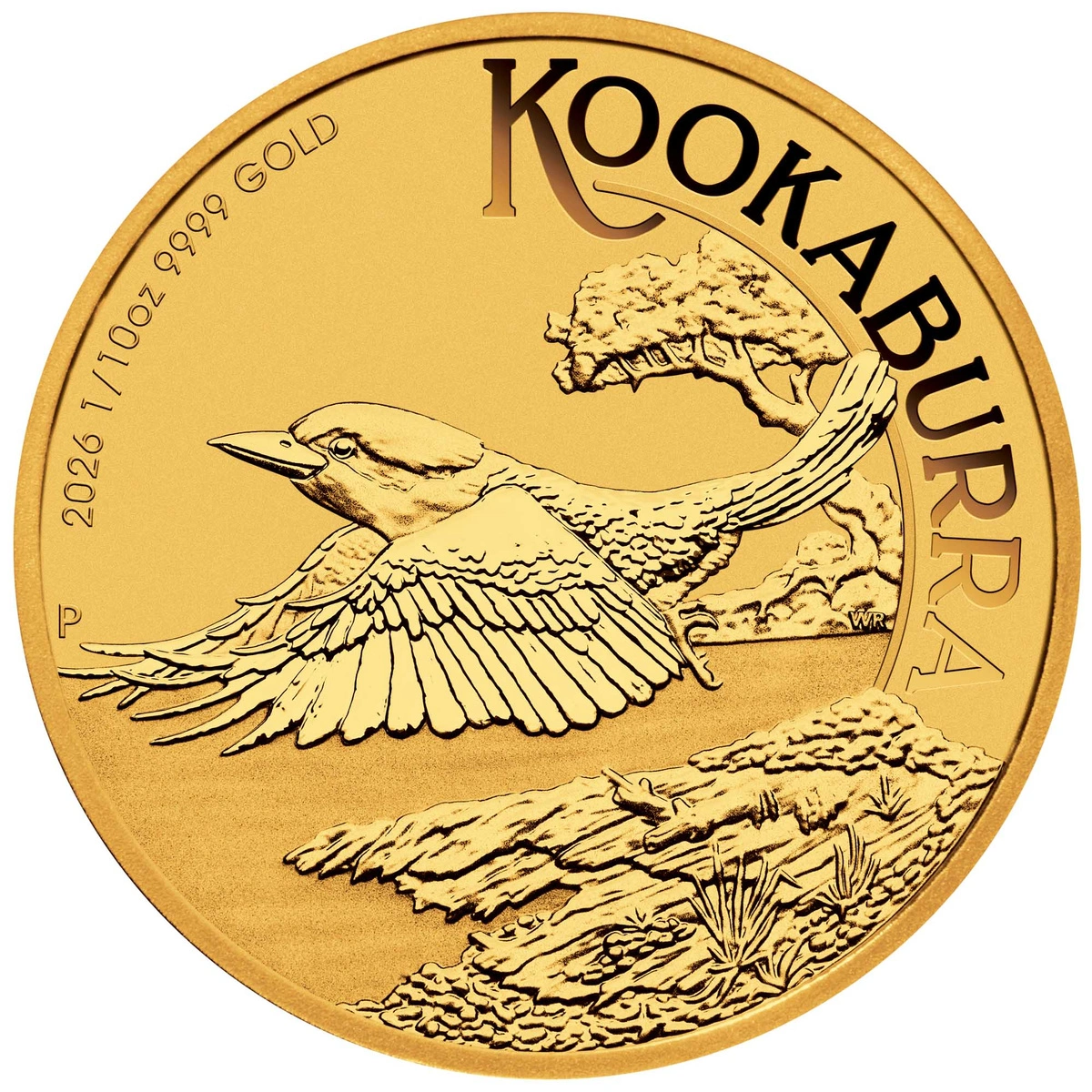 Kookaburra 1/10 uncji Złota 2026