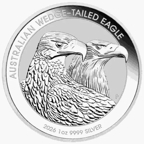 Orzeł Australijski 1 uncja Srebra 2026
