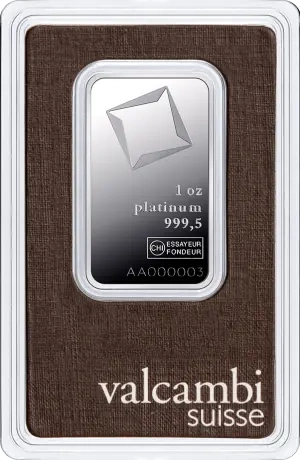 Sztabka Platyny Valcambi 1oz