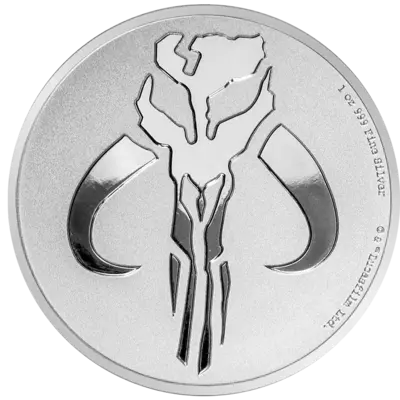 Niue: Star Wars - Mandalorian Mythosaur, srebrna moneta 1 oz 2020