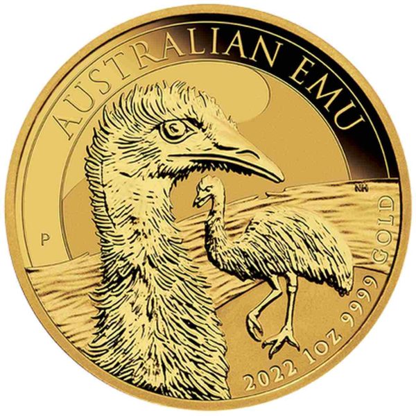 Australijski Emu 1 uncja Złota 2022