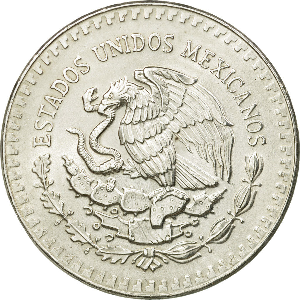 Mexican Libertad 1 uncja srebra rocznik 1982 - obrazek 2