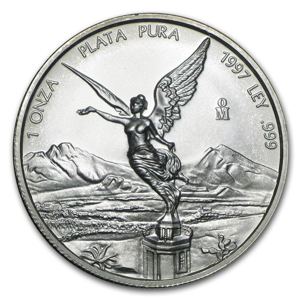 Mexican Libertad 1 uncja srebra rocznik 1997