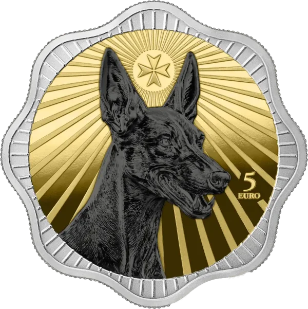 Malta Maltese Pharaoh Hound 1 uncja srebra 2026