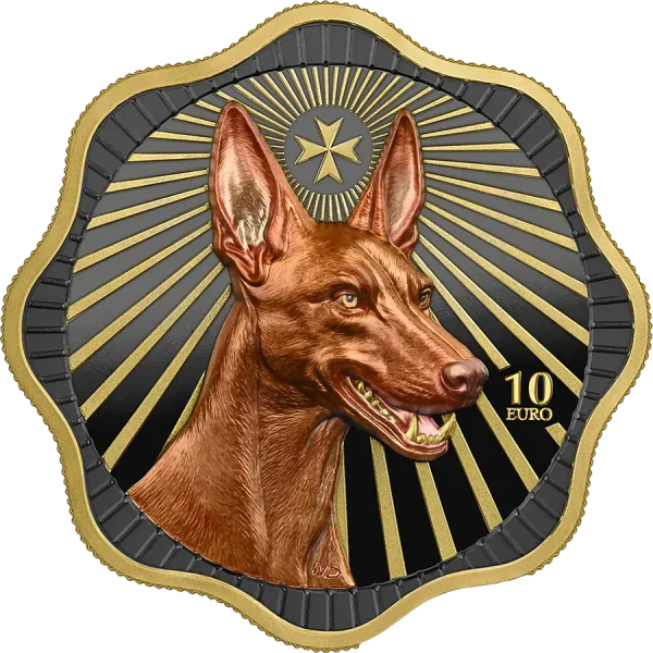 Malta Maltese Pharaoh Hound 2 uncje srebra 2026 High Relief